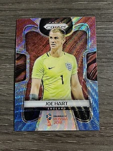 2018 Panini Prizm World Cup Soccer Red Blue Wave #69 Joe Hart - Picture 1 of 2