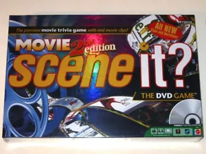 Brand New MOVIE SCENE IT? 2nd Edition Board Game! NEW Sealed DVD Trivia Game! - Picture 1 of 4