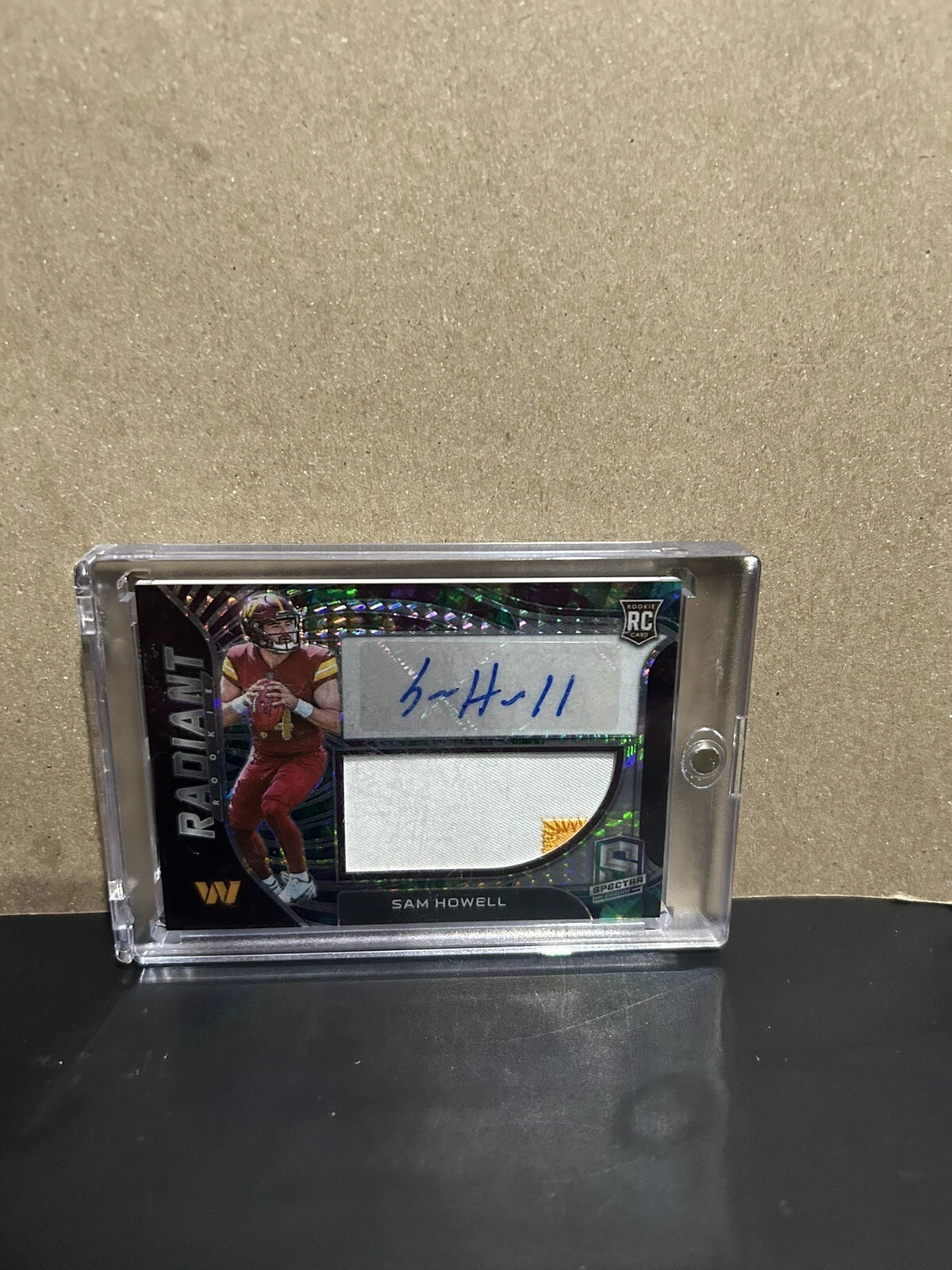 Sam Howell 2022 Spectra Radiant Rookie Patch Auto Celestial /75