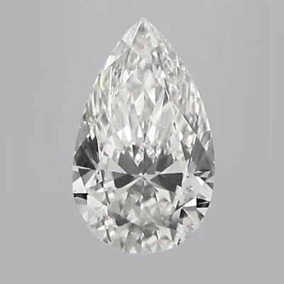 CVD Diamond IGI Certified Pear Cut Lab Grown 0.42ct G/VS2 Fine Jewelry For Ring - Image 1 of 4