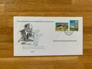 FINLAND SUOMI 1978 FDC FRANKLIN LANDMARKS PAIMIO SANITARIUM STUDIO HOUSE PICK 1 - Picture 1 of 2