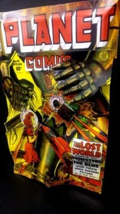 Plart Planet Comics #64 Vintage in 3-D large 11x17 - Picture 1 of 1