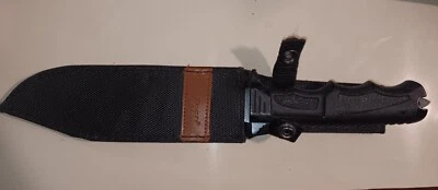 Cuchillo de lucha táctico MTech MT-086 12 1/2" en general. 7" recubierto negro 440 Foto 1 de 4