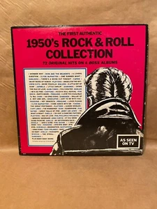 The First Authentic 1950'S Rock and Roll Collection 4-Vinyl LP Record Set JBR NM - Picture 1 of 24