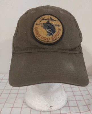 Gorra Bass Pro Shops Gone Fishing Johnny Morris verde ajustable bordada  Foto 1 de 4