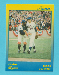 1991 Star Nova Nolan Ryan New York Mets #25 /500 ⚾