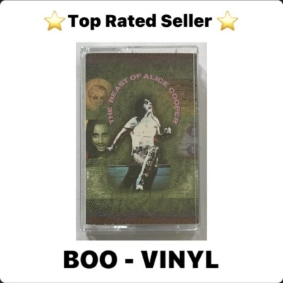 Alice Cooper The Beast Of Alice Cooper Cassette tape 1989 Ex / Mint Condition - Image 1 of 4