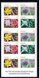 AUSTRALIA - 2017 Nature: Succulents complete booklet - VF MNH - Picture 1 of 2
