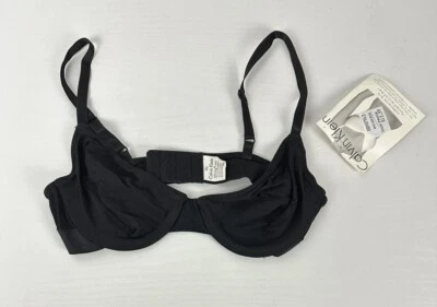 Sujetador con aros Calvin Klein 1996 vintage aparejo microfibra talla 32C negro nuevo con etiquetas Foto 1 de 3