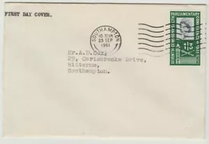 GB FDC 1961 7th Commonwealth Parliamentary Conference sg630 - Picture 1 of 2