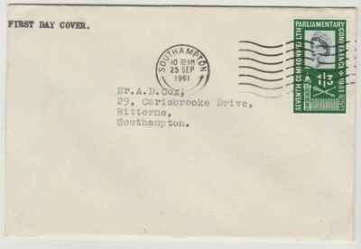 GB FDC 1961 7th Commonwealth Parliamentary Conference sg630 - Image 1 of 2