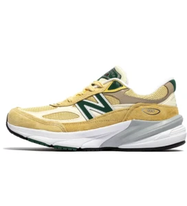 New Balance Men's 990V6 Sulphur Green Shoes Made in USA U990TE6 Size 12 - Picture 1 of 6