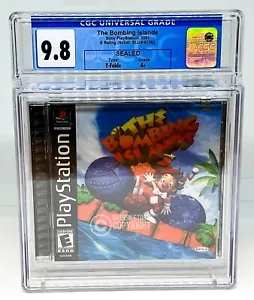 The Bombing Islands - PS1 - CGC 9.8 A+ Sealed Graded Video Game Not VGA | WATA - Picture 1 of 2