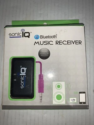 The listing is for: Sonic IQ BTR-24-2609 Bluetooth Audio Receiver-Black - Image 1 of 2