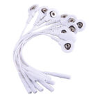 5 Pair of DC Plug 2.0mm to 3.5mm Snap Adapter Short Cables Electrode Lead Wires