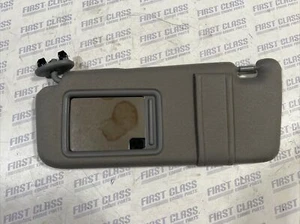 2007-2011 Toyota Camry Driver Sun Visor Mirror Left Sunvisor Grey G4WOJ - Picture 1 of 6
