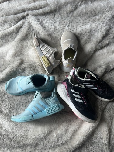 3 paia di sneakers Adidas bambino ragazza PACCHETTO TAGLIA 1