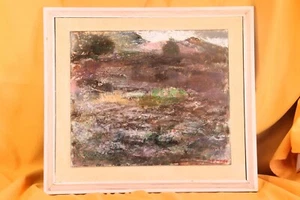 Óleo Impresionista/abstracto. Erik Emanuelsson. 1984 Impressionist/abstract oil - Imagen 1 de 12