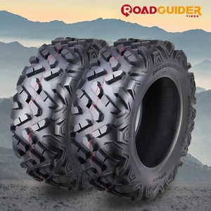 Set of 2 ATV UTV Tires 26x10-14 26x10x14 6PR - Picture 1 of 7