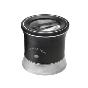 30X Scale Loupe Illuminated Magnifier with 6 White 3 O1Q1 - Picture 1 of 11