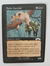 Spike Cannibal Magic the Gathering MTG Exodus Black Common
