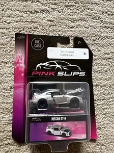 Jada Toys Rosa Calzoncillos Nissan GT-R PLATA 1:64 APERTURA PUERTAS Y CAPUCHA 2003 - Imagen 1 de 9