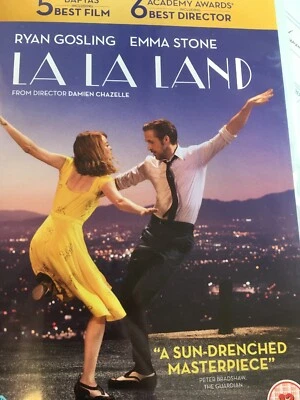 La La Land 2016 Emma Stone Ryan Gosling R2 DVD - Image 1 of 2
