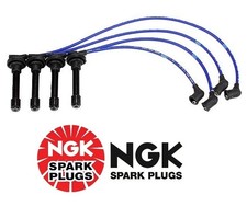 High Performance Spark Plug Wire Set NGK 8041 For Acura Integra Honda CR-V L4