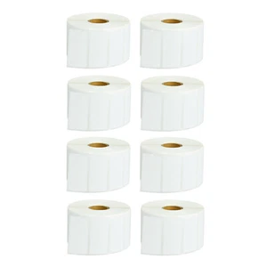 8 rotoli 51 mm x 26 mm RDS05U1 RD-S05U1 cartella file 1500 etichette per Brother RJ3150 2X1 - Foto 1 di 12