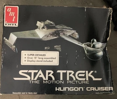 AMT ERTL - Star Trek The Motion Picture - Klingon Cruiser Model Kit Unopened Bag - Image 1 of 4