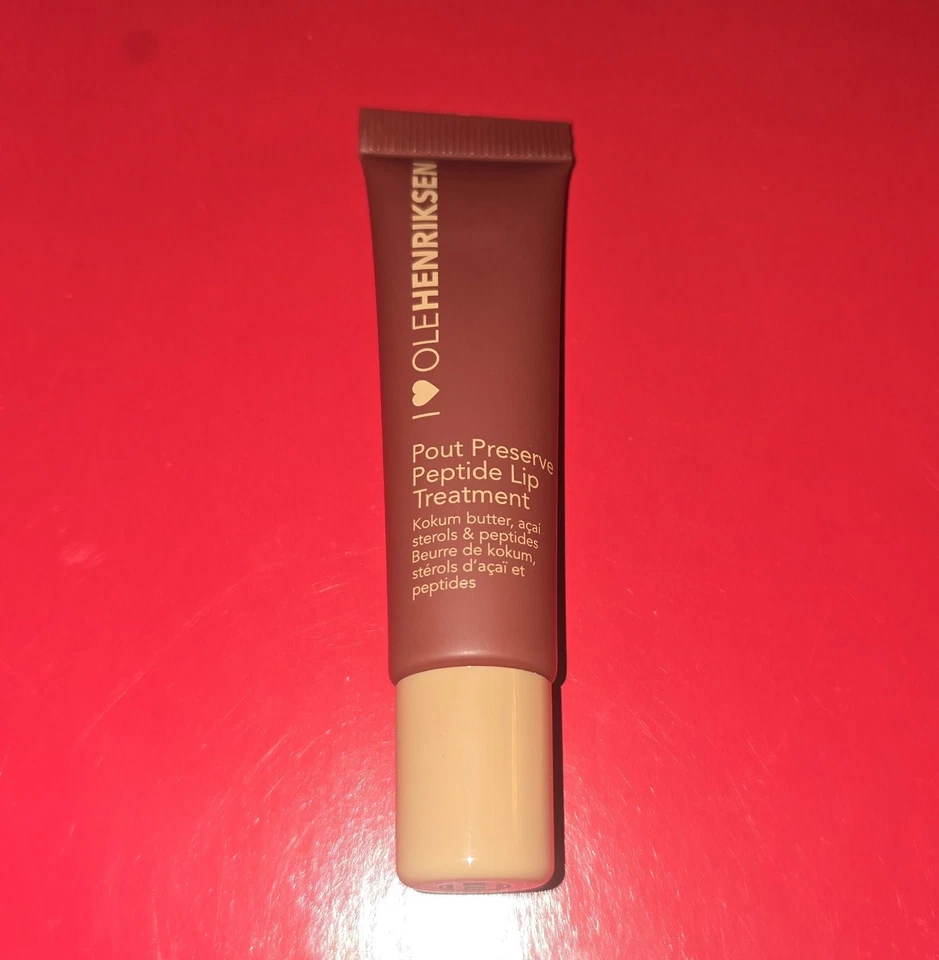 Olehenriksen Pout Preserve 多肽唇部护理 可可霜 全新带盒 — 第 1/3 张图片