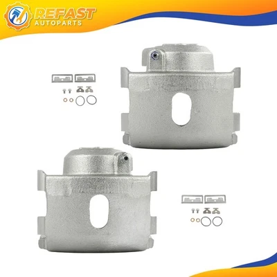 Pinzas de freno delanteras 2 piezas para Dodge B150/B250/D250/D350 Chrysler Town & Country Foto 1 de 4