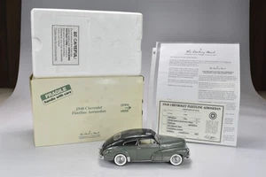 DANBURY MINT 1948 CHEVROLET FLEETLINE AEROSEDAN COT PAPERS ORIGINAL BOX #08085 - Picture 1 of 7