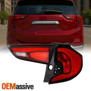 For 18-23 GMC Terrain SLE SLT Red Tail Light Out+In 2Pcs Passenger w/ LED Signal - Picture 1 of 2