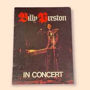 1970s Billy Preston In Concert Souvenir Program Book - Picture 1 of 1