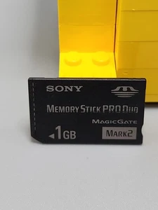 Sony 1GB Memory Stick PRO Duo MagicGate - Tested & Working - Picture 1 of 2