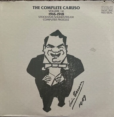 The Complete Caruso LOT of 3 LPs Vols 14-26 SEALED RCA vinyl Opera Enrico - Image 1 of 4