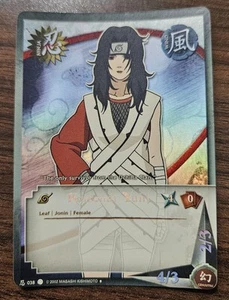Naruto CCG 2006 Kurenai Yuhi #038 Promo Platinum foil NM - Picture 1 of 2