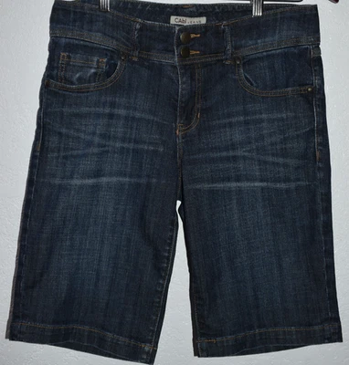 CAbi Jean Shorts 5-Pocket Style 424 Longer Length Stretch Denim Inseam 12” Sz 6 - Image 1 of 4