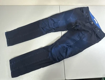 Pierre Balmain Blue Ombré Denim Biker Jeans Size 29 - Image 1 of 4