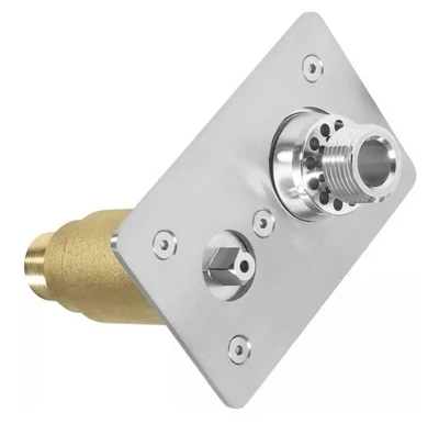 Zurn Z1333-C Chrome 3|4" Exposed Non-Freeze Ecolotrol Wall Hydrant Z1333-C - Image 1 of 4