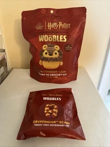 Harry Potter Woobles Gryffindor Lion & Scarf Kit Crochet Kits Beginner Friendly - Picture 1 of 5
