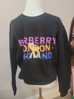 Burberry Graphic Crewneck Sweatshirt  Size M Long Sleeve Men - Image 1 of 4