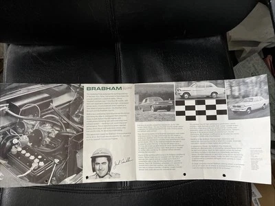 Vauxhall Viva Brabham HB 1967-1969 UK Market Foldout Sales Brochure De Luxe & SL - Image 1 of 4