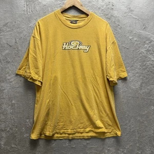 Camiseta Promocional Easton Deportes Hockey sobre Hielo Años 90 De Colección Amarilla Desteñida Adulto Talla XL - Imagen 1 de 7