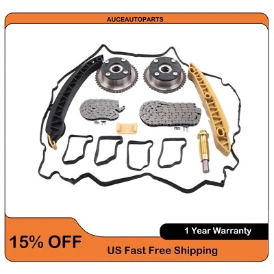 Kit de cadena de distribución para 02-07 Mercedes-Benz C180 C200 E200 1,8 L Kompressor M271 Foto 1 de 4