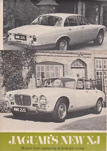 11-1968 Jaguar XJ6, American Car Magazine Detailed Close Look/Preview/Test - Picture 1 of 1