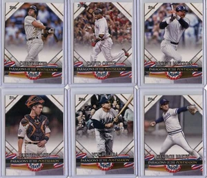 2022 Topps Update Paragons of the Postseason Baseball Complete Your Set - Picture 1 of 4