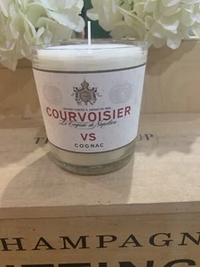Upcycled Brandy bottle candle Vanilla scented Courvoisier - Picture 1 of 5
