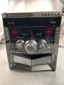 JVC Stereo Receiver AM/FM Radio CD Dual Cassette Sound System CA-MXGT88 GIGATUBE - Picture 1 of 14